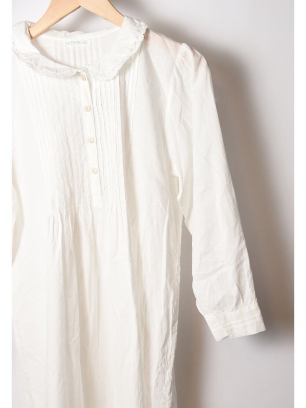 Salter House 100% Cotton Wendy Nightdress Nightgown One Size - Picture 2 of 11